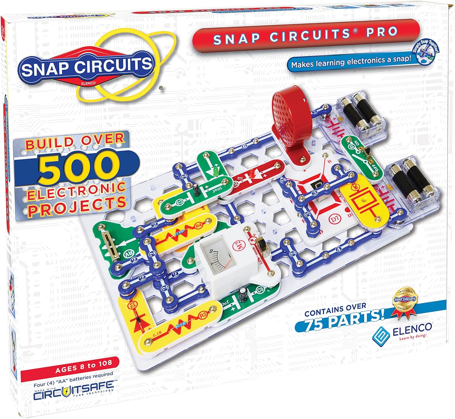 Snap Circuits Jr. elektronikos pažinimo rinkinys