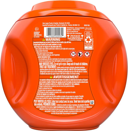 Tide PODS 3 viename skalbimo kapsulės – dėmių valiklis, kvapų neutralizatorius ir spalvų apsauga, 42 vnt.