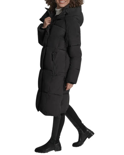 DKNY Box garš mētelis