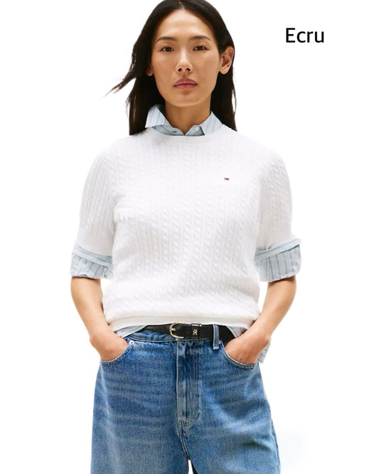 Tommy Hilfiger īsroku džemperis