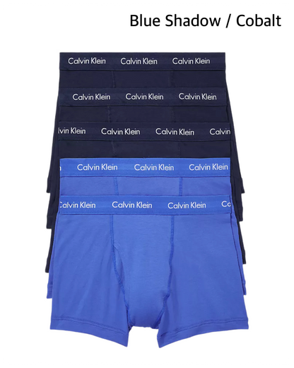Calvin Klein kokvilnas elastīgā vīriešu apakšveļa, 5 gab.