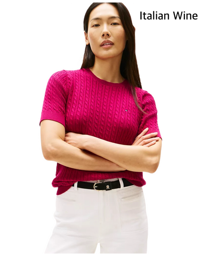 Tommy Hilfiger short-sleeved sweater