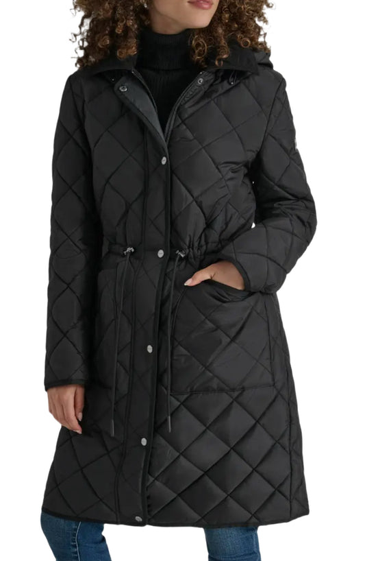 DKNY Diamond quilted jacket