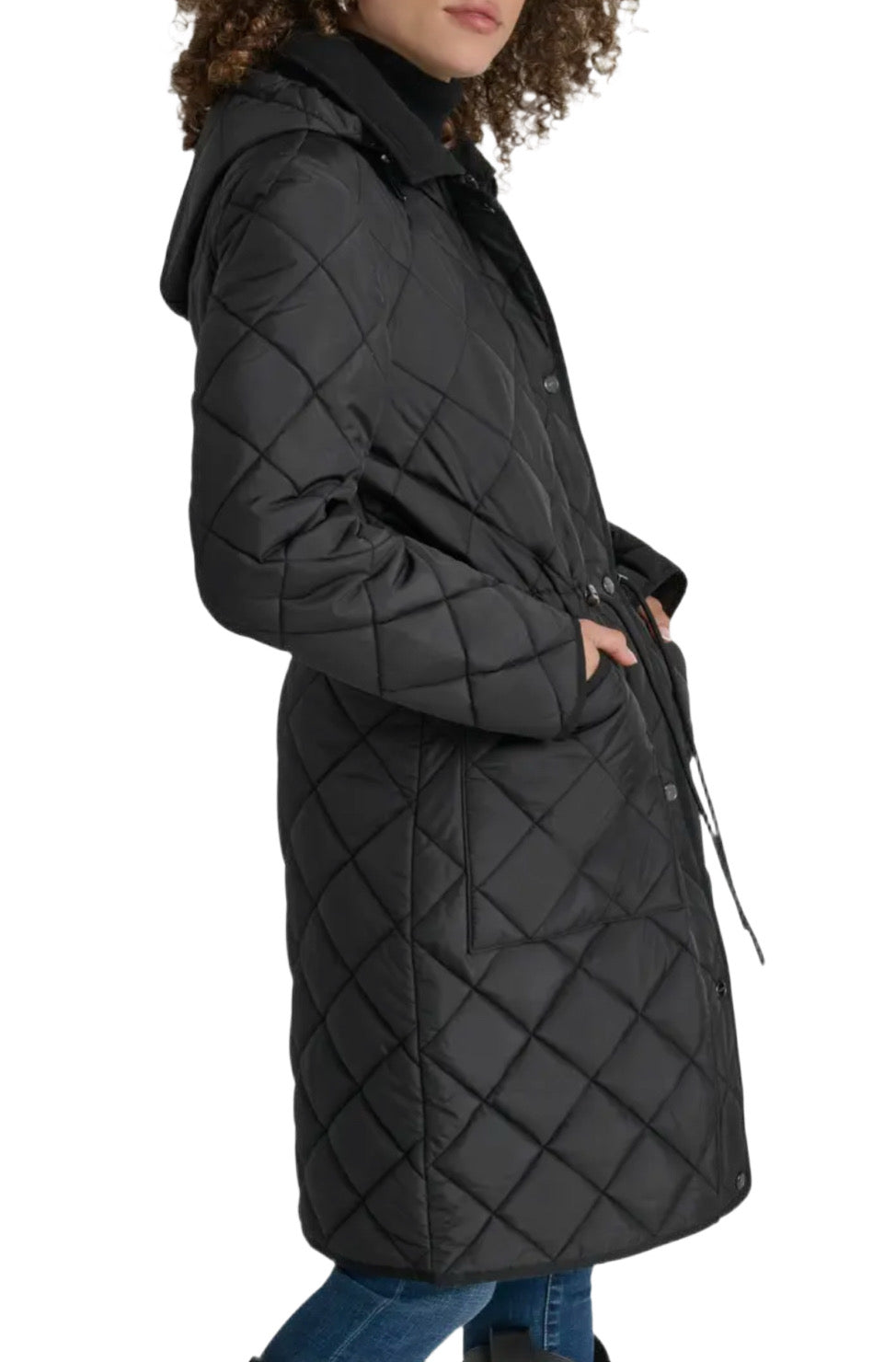 DKNY Diamond quilted jacket