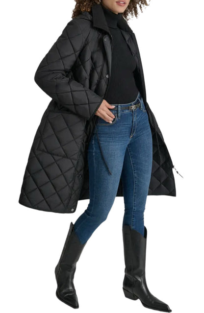 DKNY Diamond quilted jacket