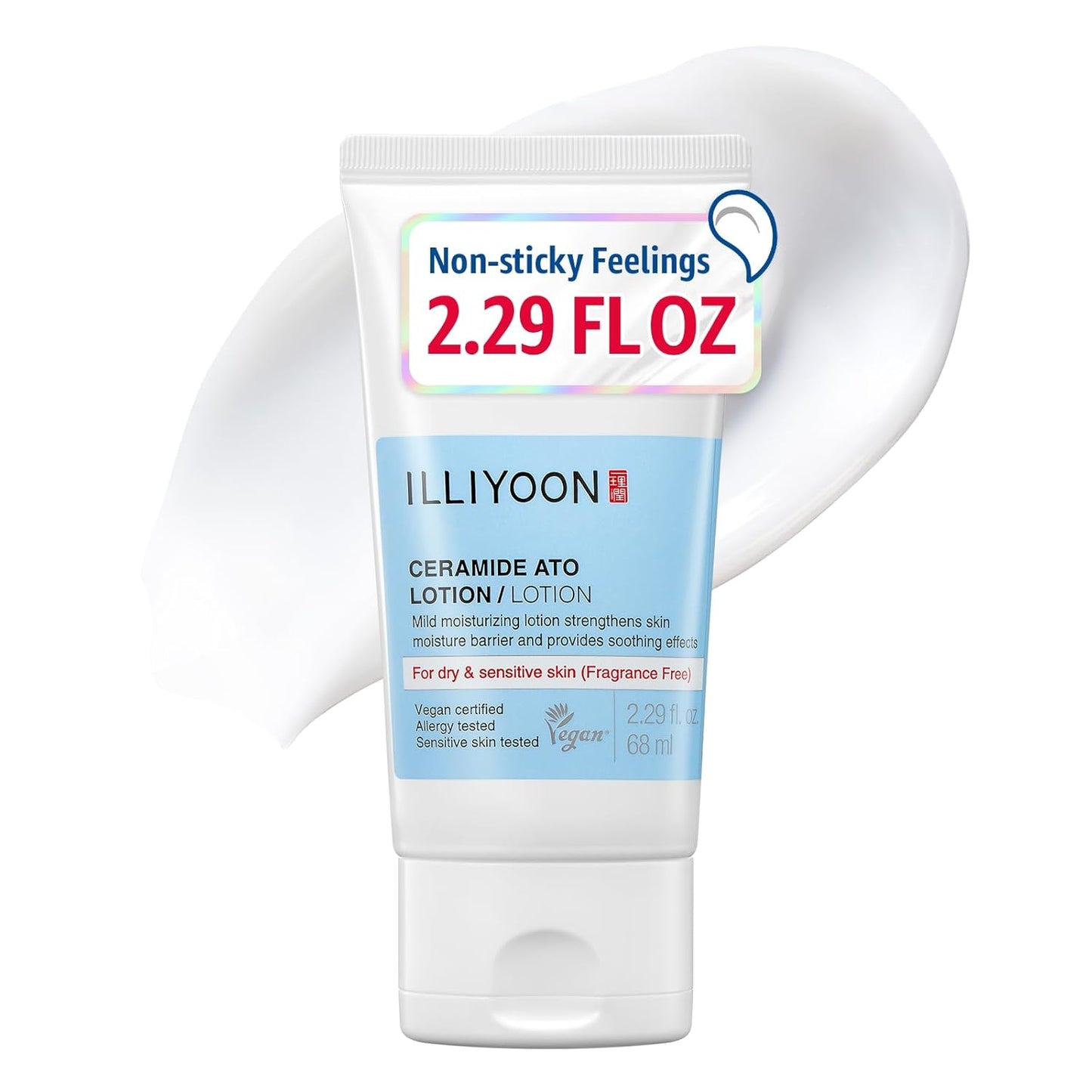 ILLIYOON Ceramide Ato Concentrate Cream drėkinamasis kremas sausai ir jautriai odai – odos barjero atkūrimui