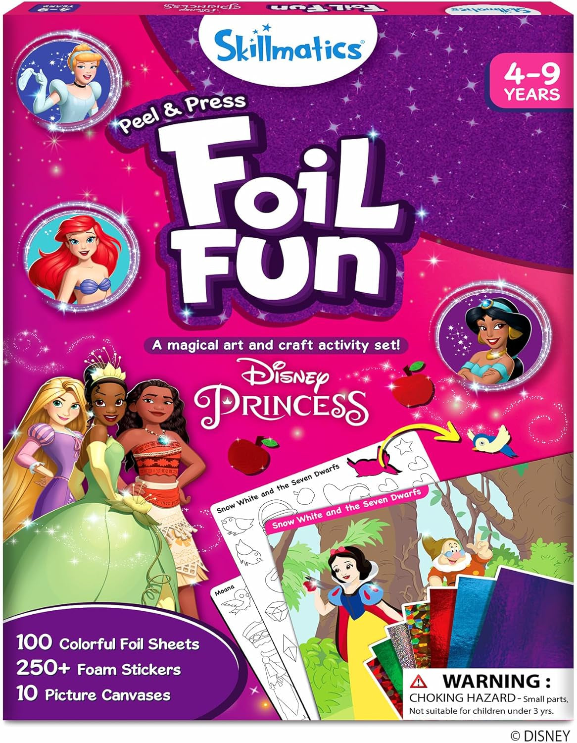 Skillmatics Foil Fun kūrybinis folijos meno rinkinys