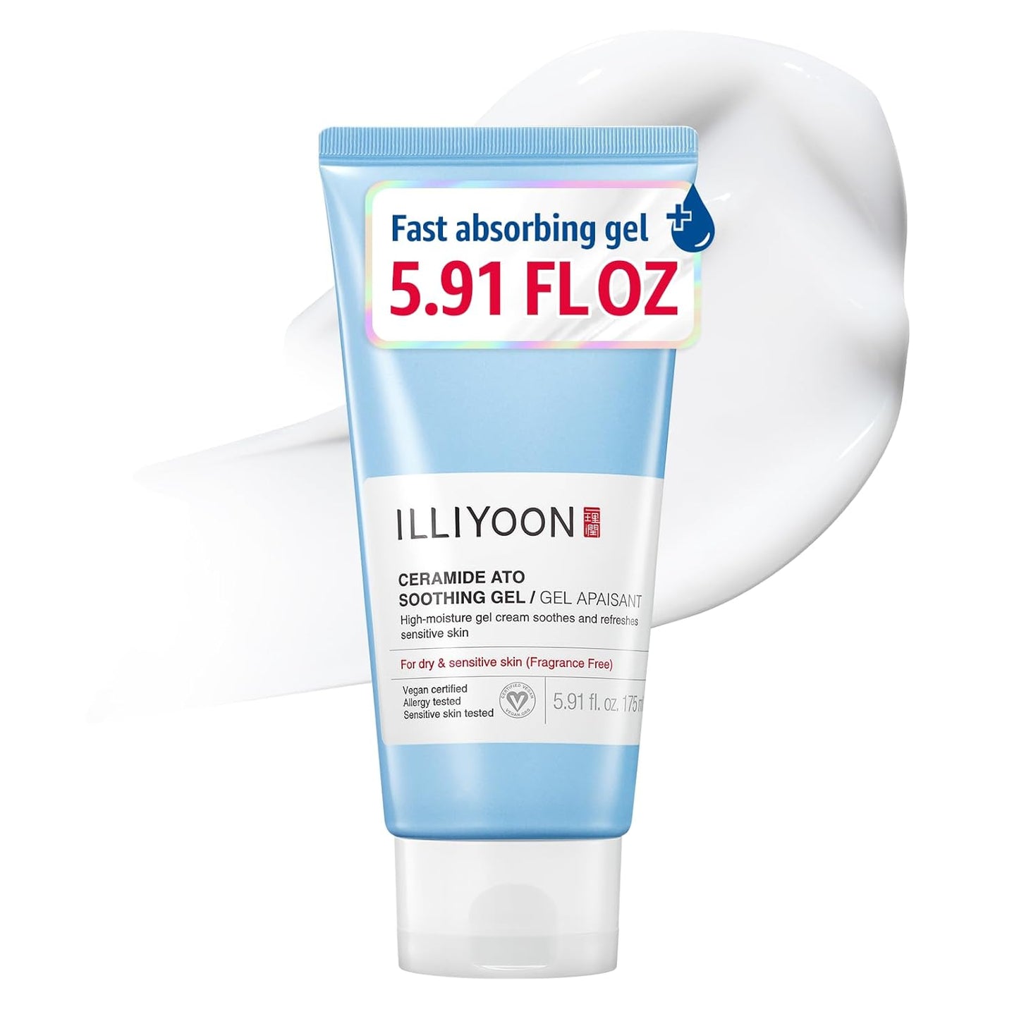 ILLIYOON Ceramide Ato Concentrate Cream drėkinamasis kremas sausai ir jautriai odai – odos barjero atkūrimui