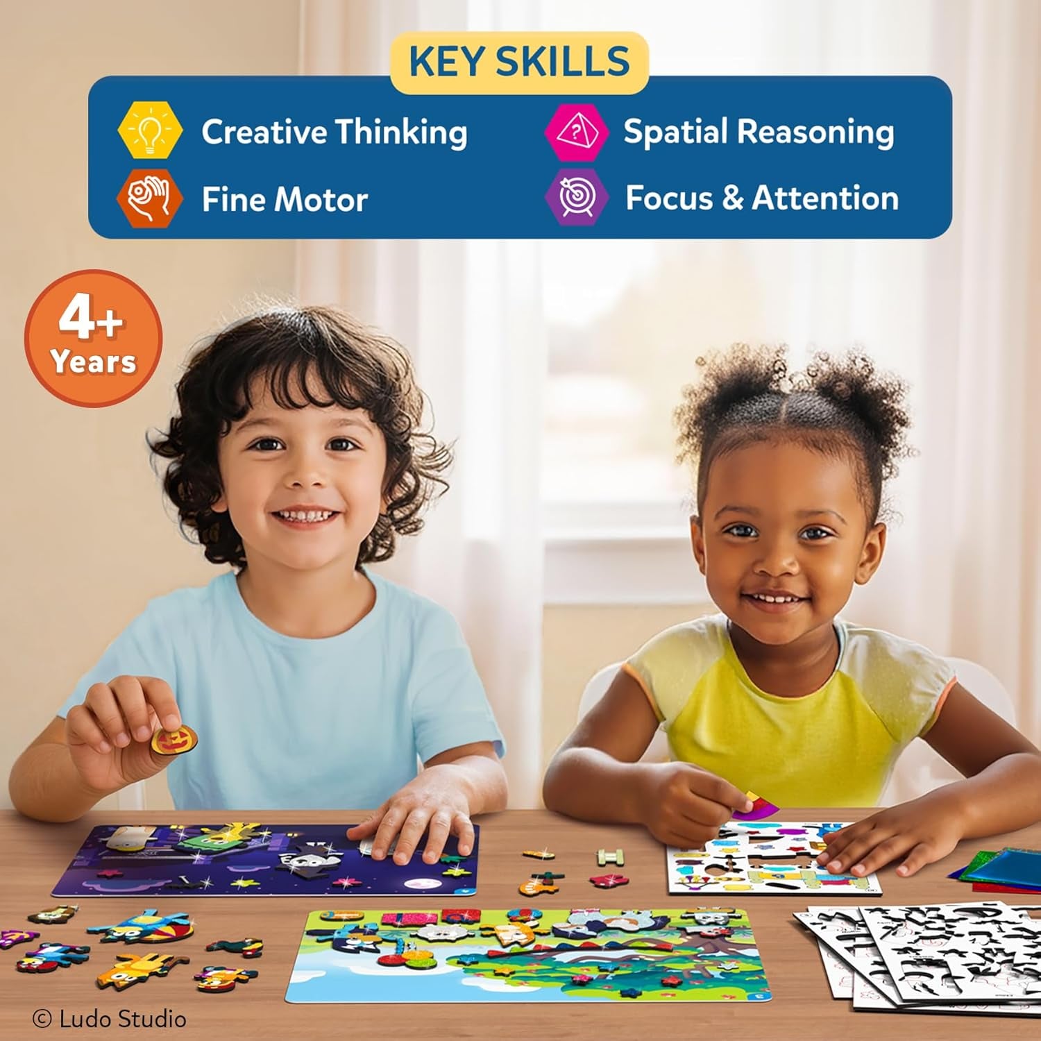 Skillmatics Foil Fun kūrybinis folijos meno rinkinys
